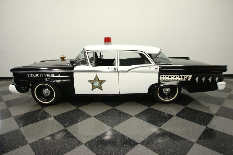 1959 Ford Custom 300 Police Car